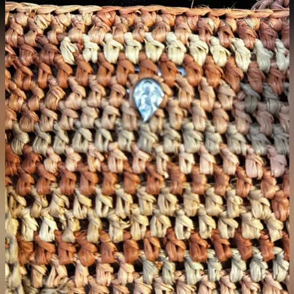 Helen Kaminski Hand-Crocheted Raffia Tote Bag - Picture 5 of 12